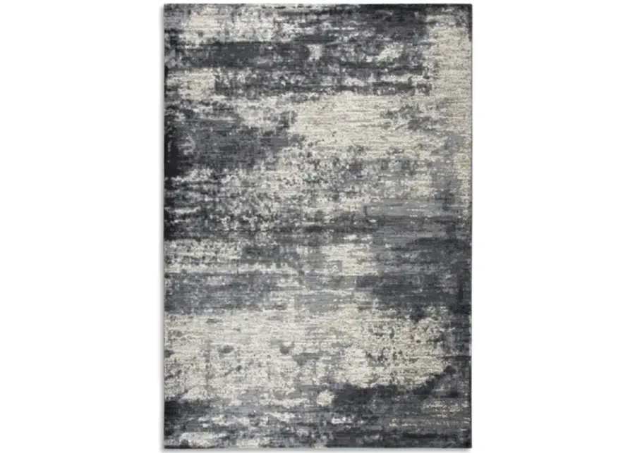 Panache Wave Taupe Area Rug - 9 10  X 12 6 