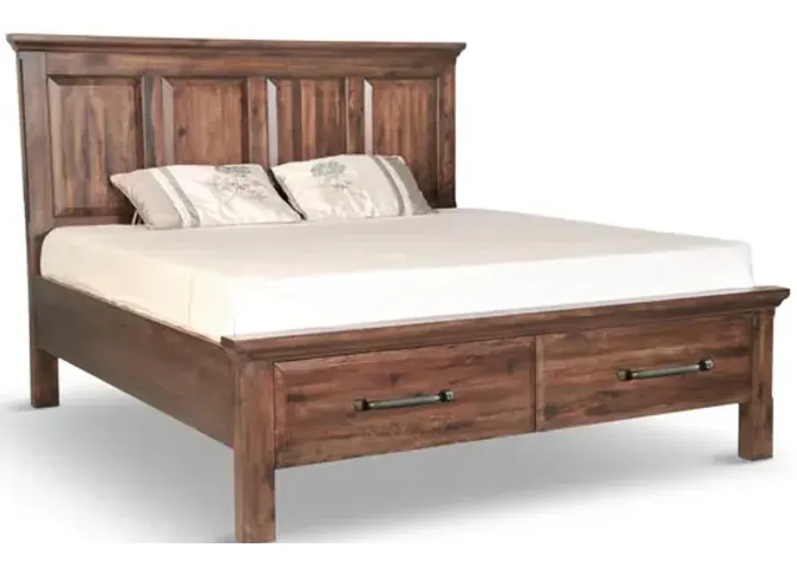 Hillview Manor Storage Bed - Queen
