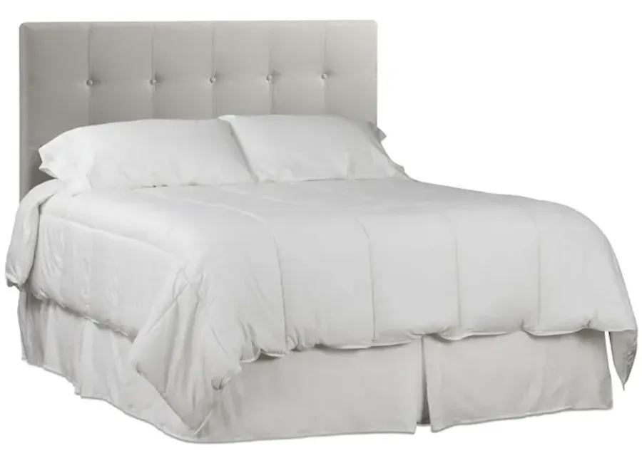 Avery Full Upholstered Headboard - Light Grey