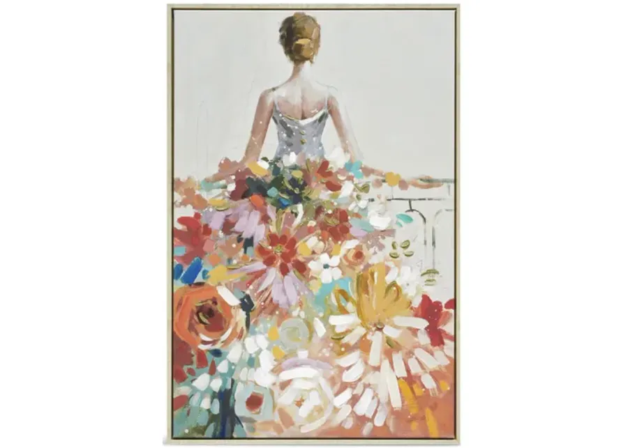 Elegantly Daisy Framed Art