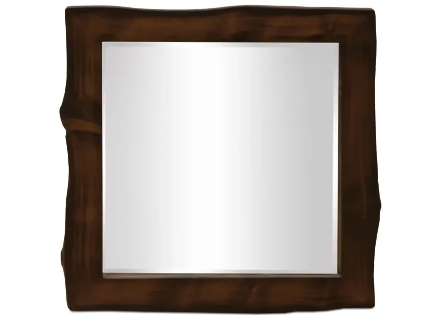 Modern Cedar Mirror