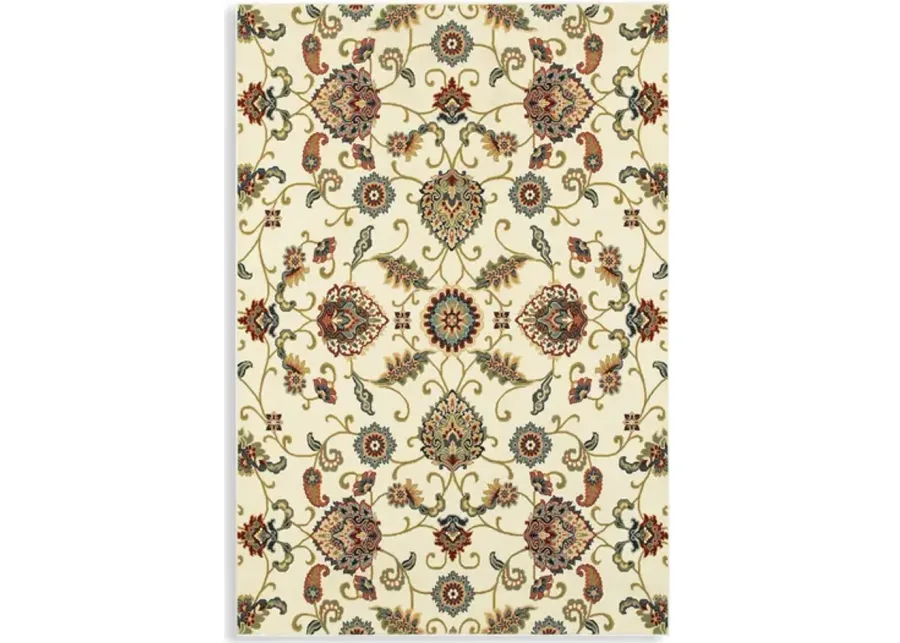 Kashan Alabaster Area Rug - 7 10  X 10 10 