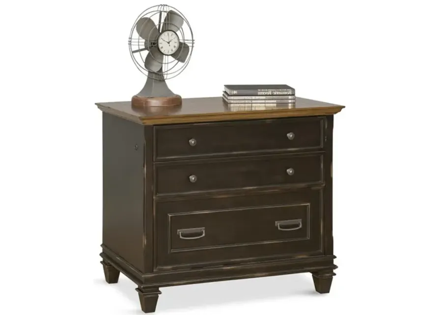 Astoria Black Lateral File