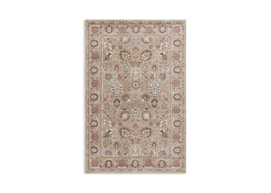 Heirloom Cruz Chetwode Navajo White Area Rug - 5 3  X 7 7 
