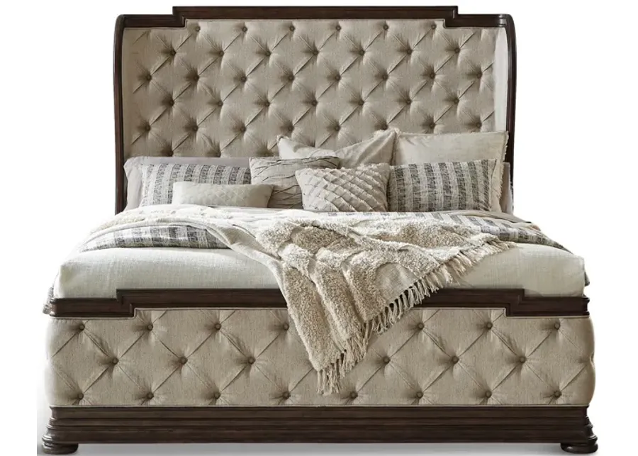 Montgomery Upholstered Bed - Queen