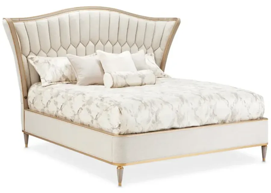 St Charles Upholstered Bed - King