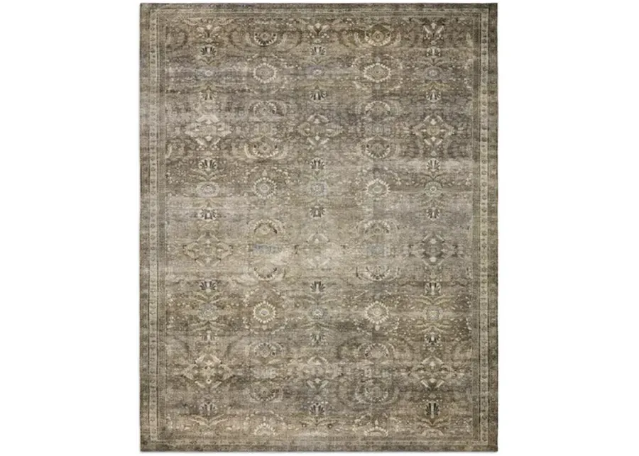 Layla Antique Moss Area Rug - 7 6  X 9 6 