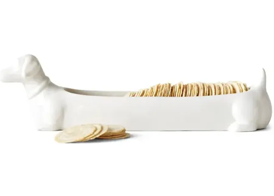 Dachshund Cracker Dish