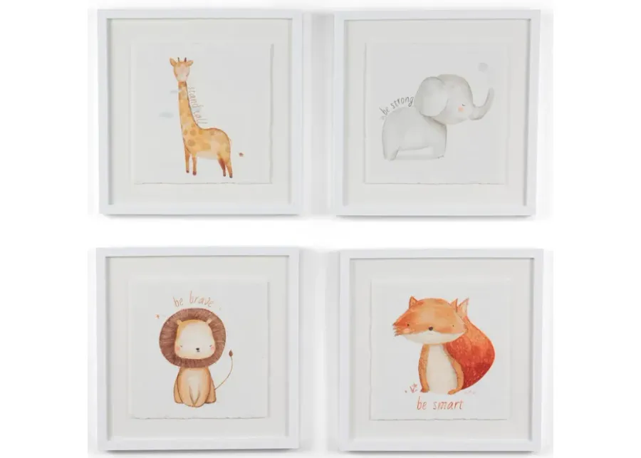 Set of 4 Animal Babies Framed Art 1 13672-set-of-4-animal-babies-framed-art-1.webp