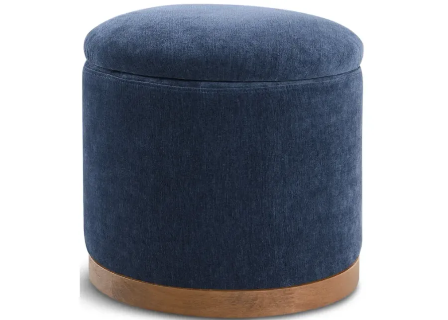 Swivel Storage Ottoman
