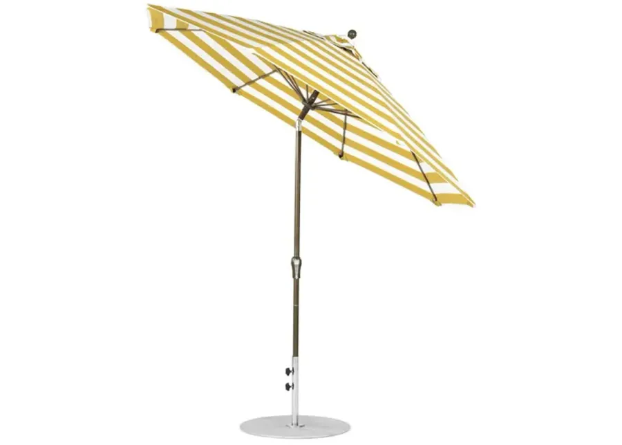 Monterary Umbrella - Yellow Stripe