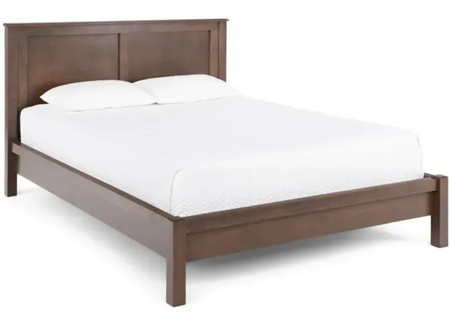 Taylor J Platform King Bed - Brown