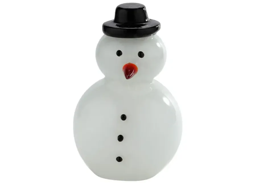 Glass Snowman