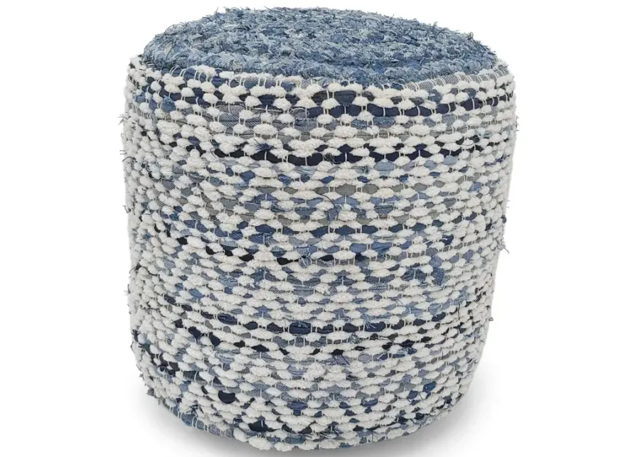 Variegated Pouf  