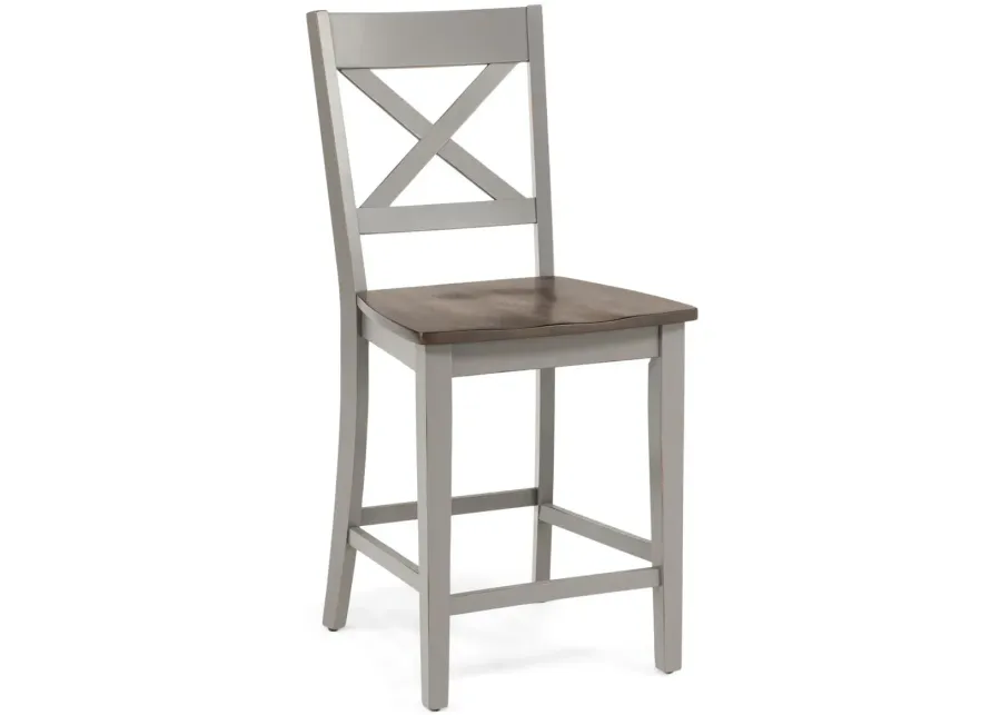 La Carte Counter Stool - Grey
