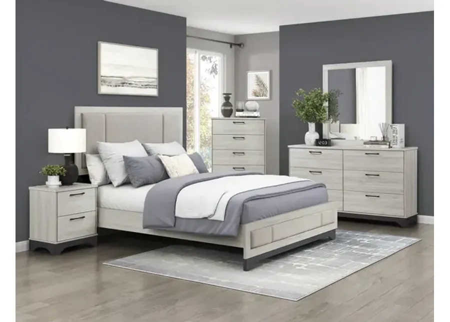 Beach Shoreline King Panel Bedroom Suite