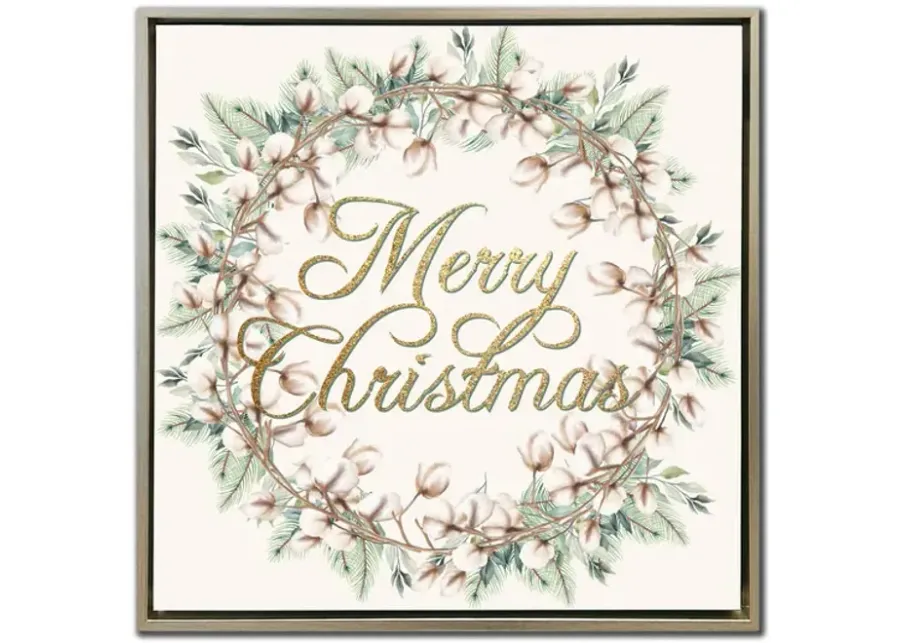 Merry Christmas Frame Art