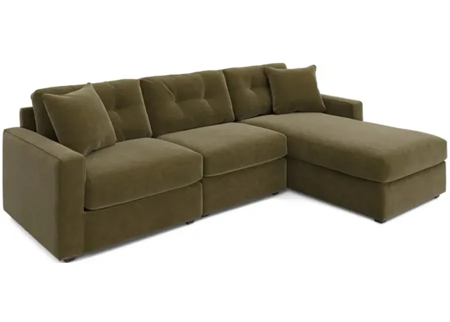 ModularOne 3 Piece Sectional - Moss