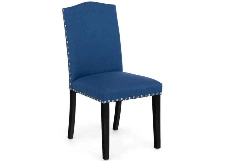 Camelback Dining Chair - Blue