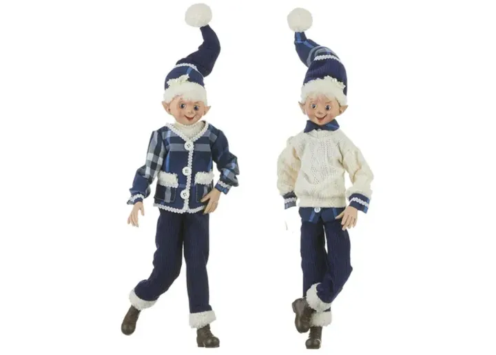 16  Posable Navy Elf