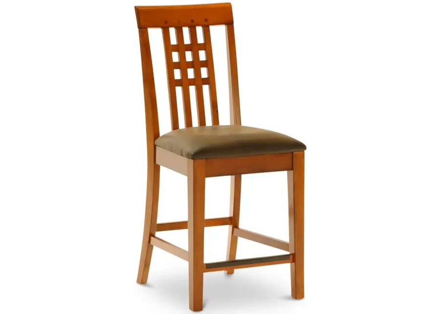 Mission Crest Counter Stool