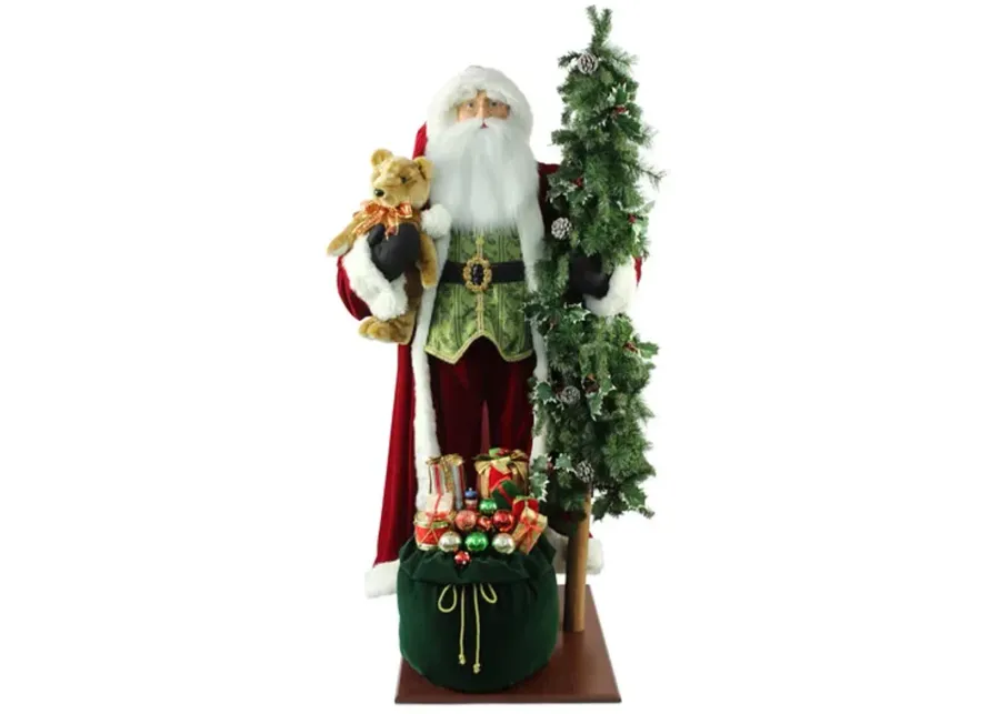 60  Santa With Tree