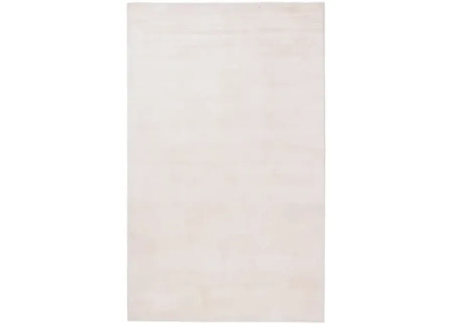 Plyllite Ivory Shimmer 5 0  x 8 0  Area Rug