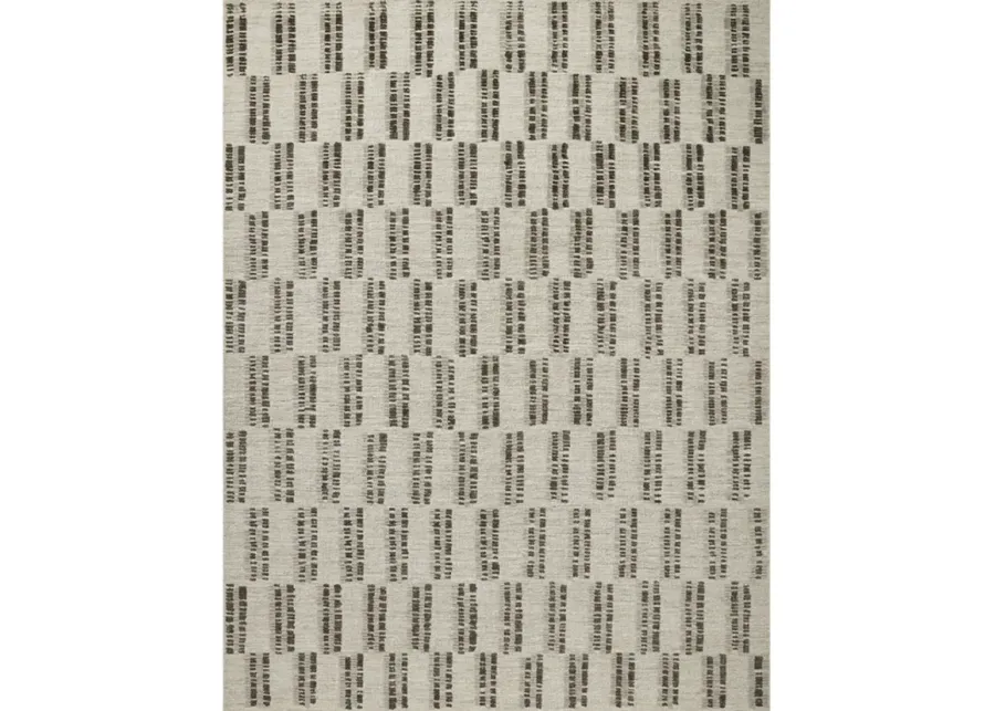 Carrier   Co Harrison Beige Charcoal 7 9  x 9 9  Area Rug