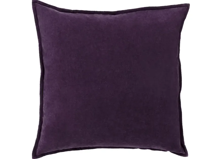Kaden I Dark Purple Accent Pillow-Purple