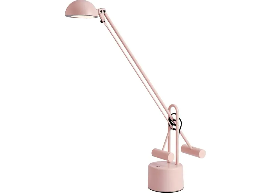 Oconee Summit Pink Lamp-Pink