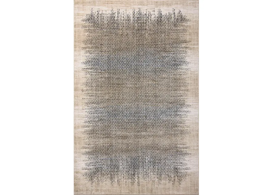 Wyatt Stone Beige Area Rug - 6 3  X 9 2 