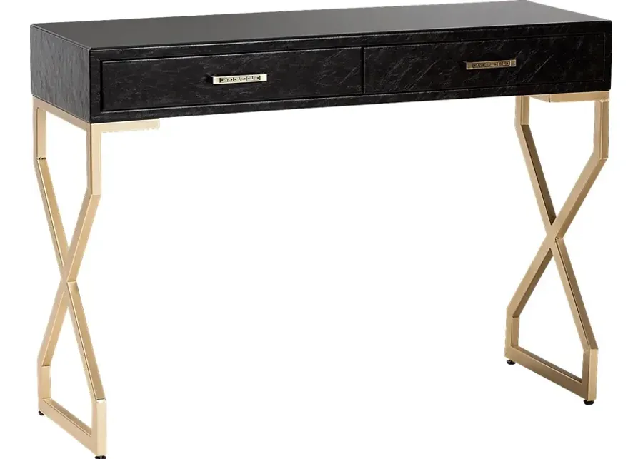 Clairewood Brown Console Table-Brown
