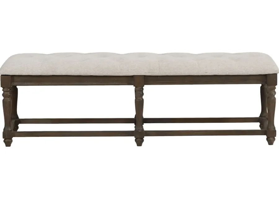 Armitage Dark Brown Bench-60