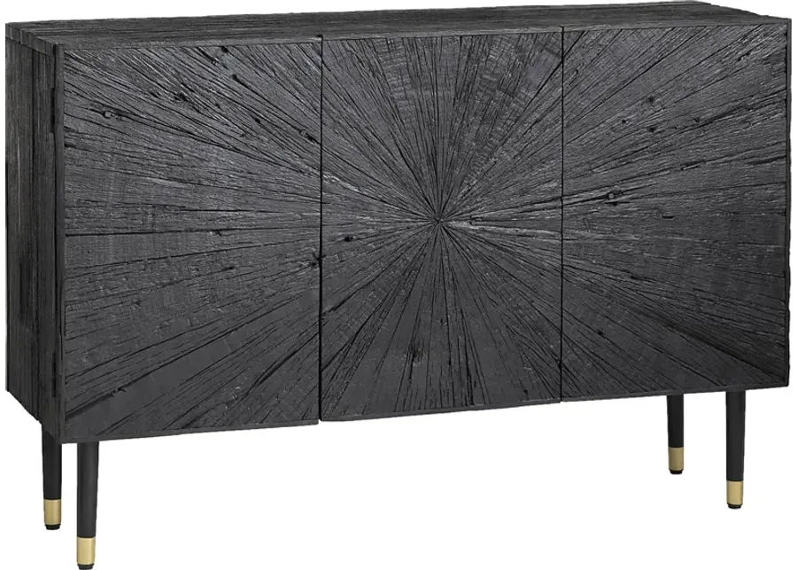 Casieri Black Sideboard-Black