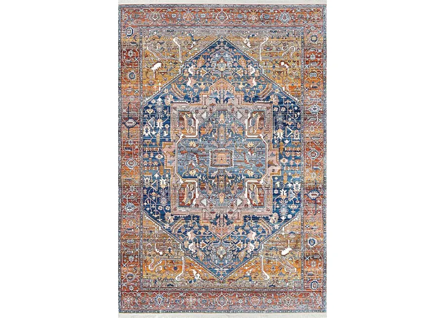 Keanan Rust 4' x 6' Rug-Orange, Multi 1 16371-keanan-rust-4-x-6-rug-orange-multi-1.webp