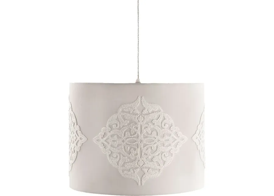 Maxfield Point Gray Pendant-Gray