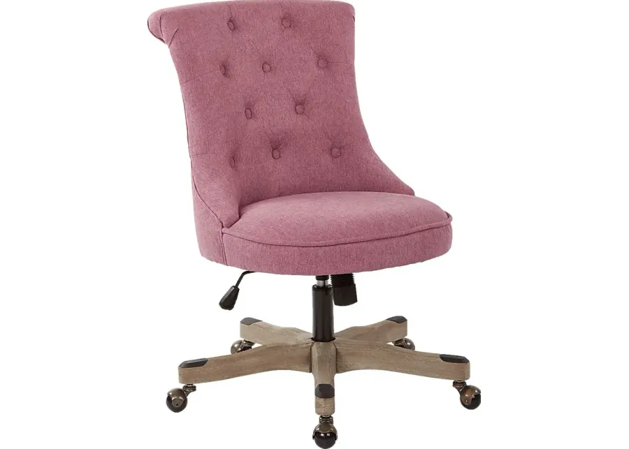 Sandcreek Pink Desk Chair-Pink