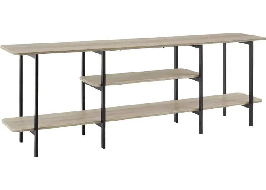 Jessee II Light Brown Sofa Table-Light Brown