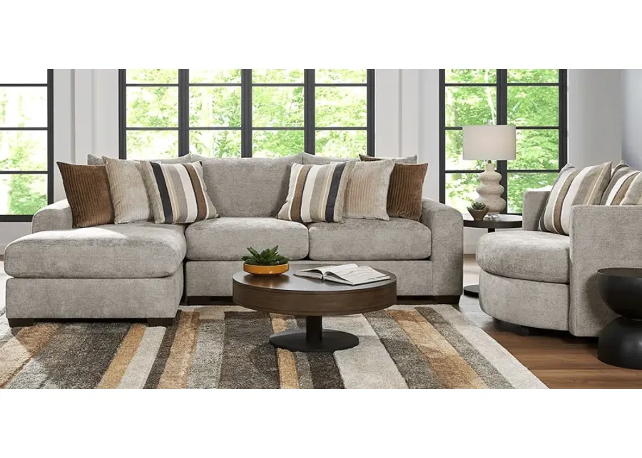 Martin Gray 2 Pc Sectional-116