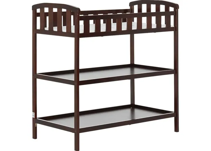 Kids Ridu Espresso Changing Table-Espresso