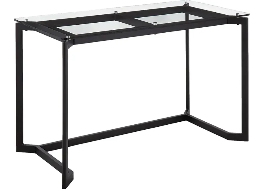 Hillyer Black Desk-Black