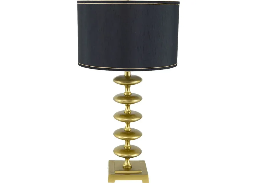 Hatteras Loop Gold Lamp-Gold