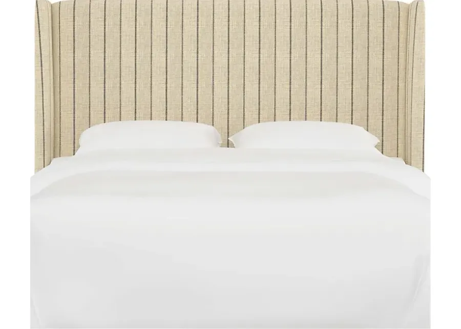 Delorna II Natural King Headboard-Natural