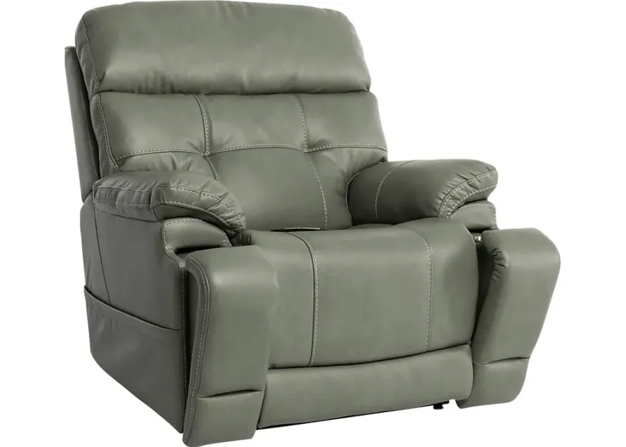 Fidlep Green Power Lift Chair-Green