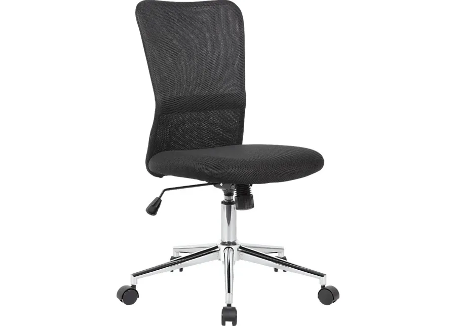 Kids Achieve Black Desk Chair-18.5