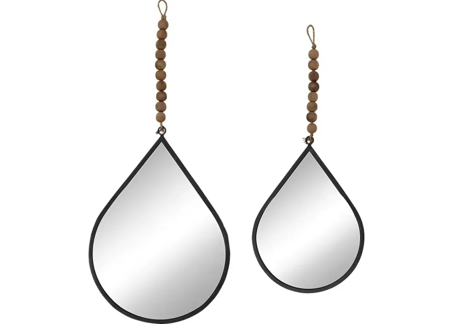 Wanstead Silver Mirror, Set of 2-Silver