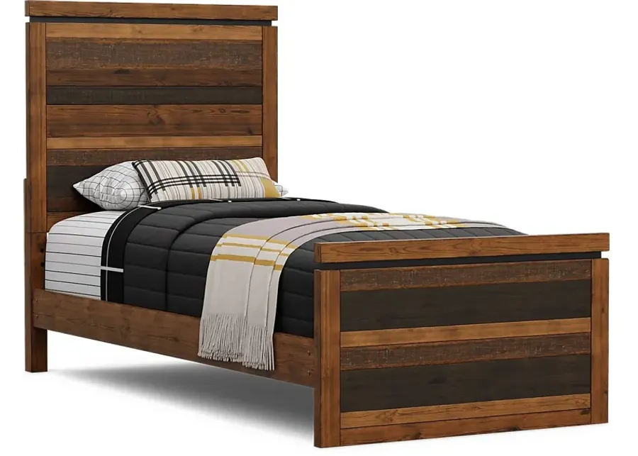 Kids Westover Hills Jr. Brown Twin XL Panel Bed-41