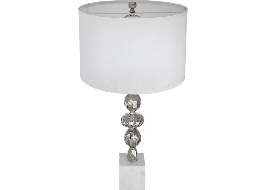Perdiz Gate Silver Lamp-Silver