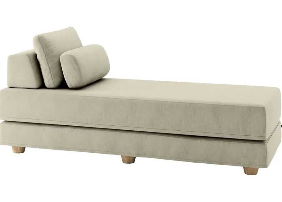 Aignathser Ivory Daybed-Ivory
