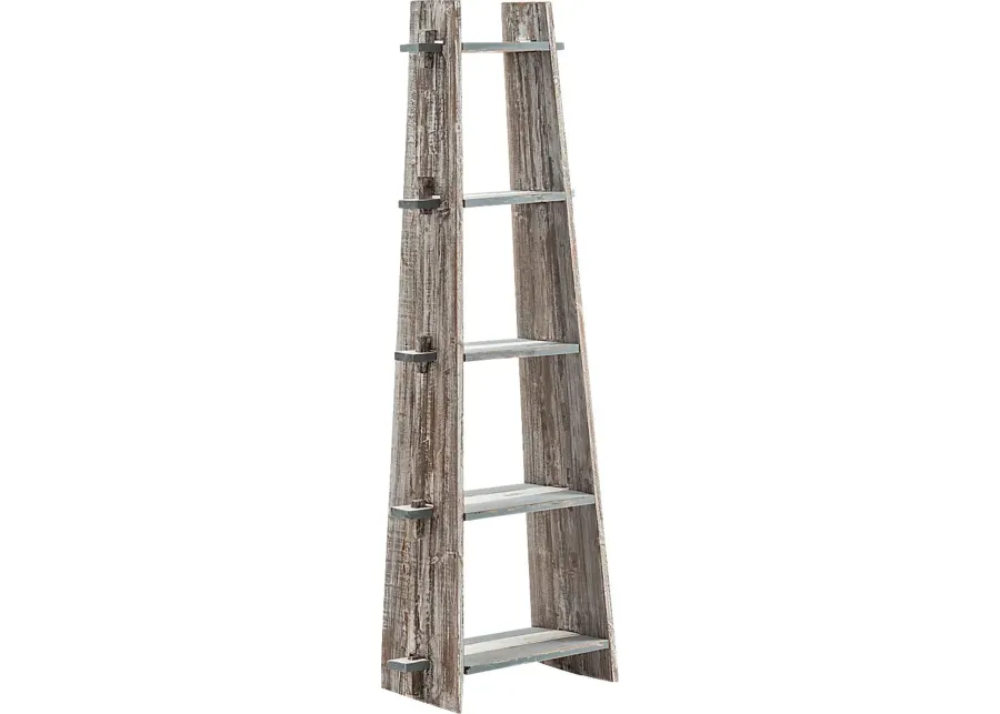 Pembly Gray Etagere-Gray